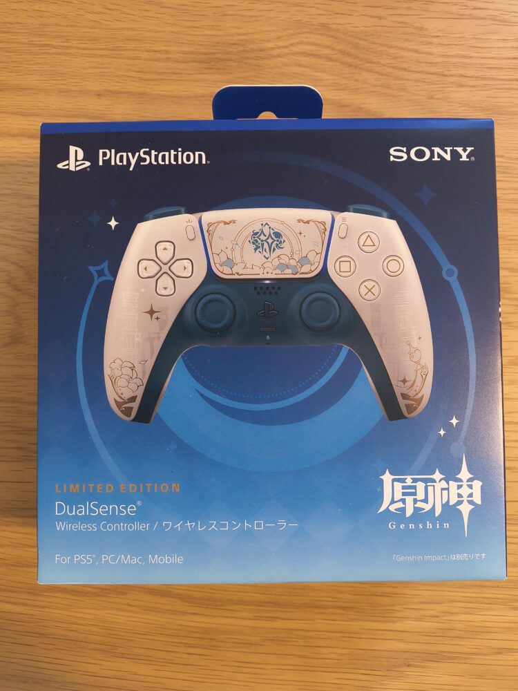 DualSense ワイヤレスコントローラー “原神” リミテッドエディションを