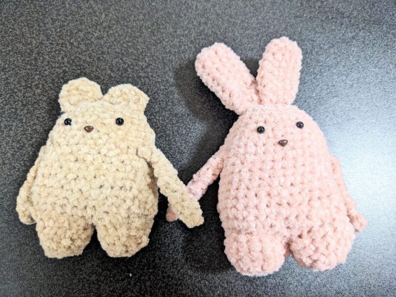 ズブの初心者が【あみぐるみが編みたくなる糸】で編みぐるみを作る②